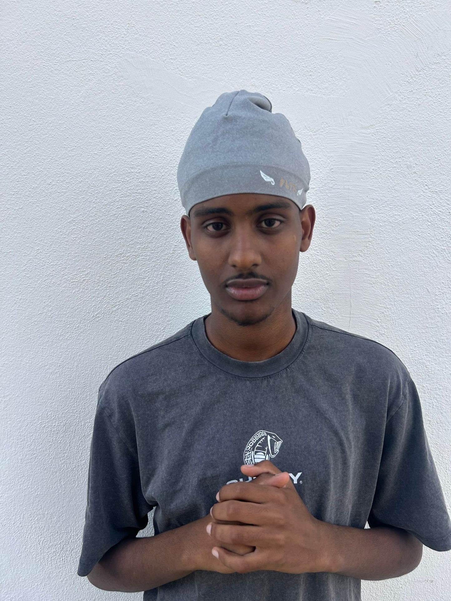 FLYZ Skull Cap- Grey